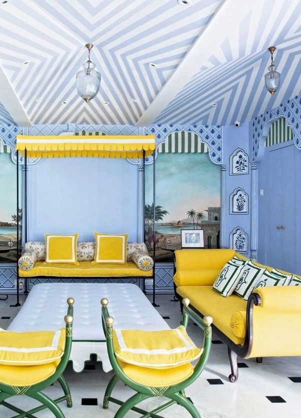 What are some interesting interior design ideas for a new