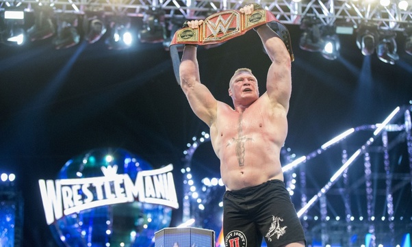 What kind of muscle definition does Brock Lesnar have? Is