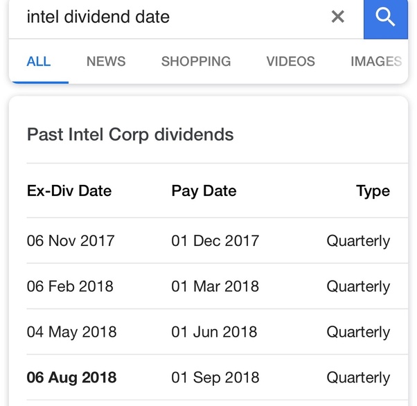 If a stock gives dividends, how long does one have to hold