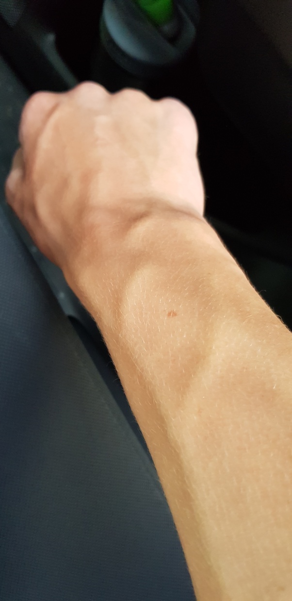 How to get veins to pop out on my forearm without rigorous