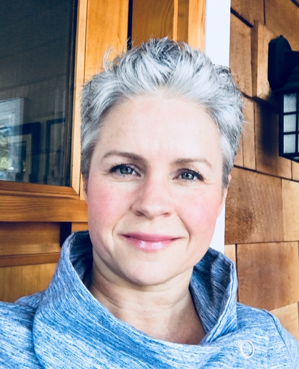 What is it like for a woman to have grey hair before she