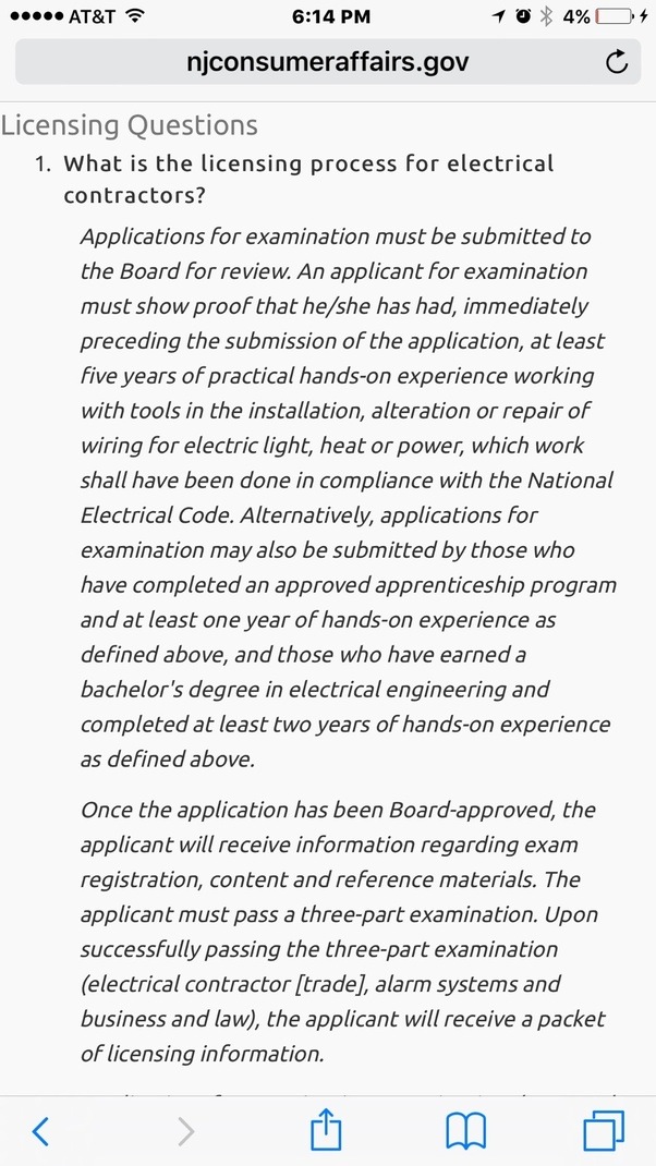 I have an electrical engineering degree. Can I a licensed