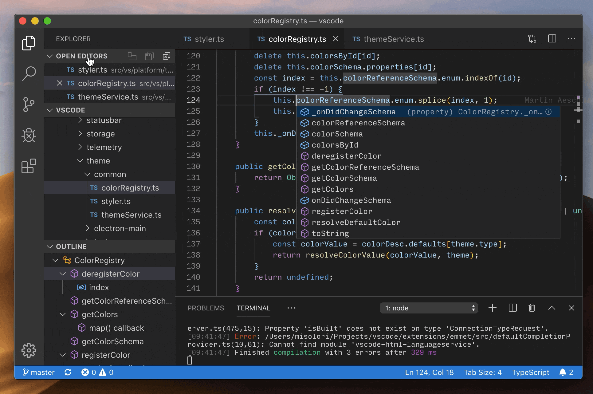 What is the most widely used IDE in the software