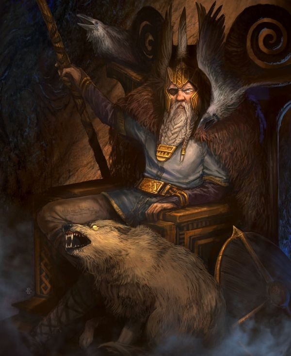 Apa saja dewadewa utama dalam mitologi Nordik dan apa padanannya dalam