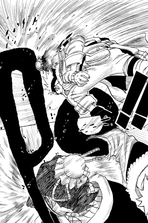 How many people did Sasuke and Naruto actually kill and