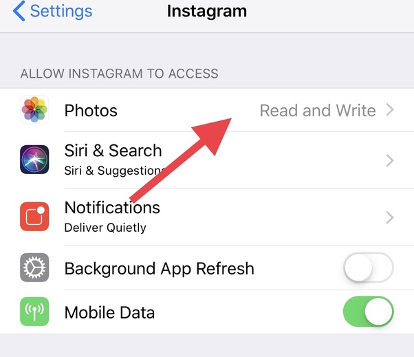 Why can't I access my camera roll when I want to add a