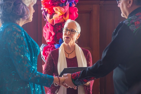 Would you be comfortable having a female wedding officiant at your