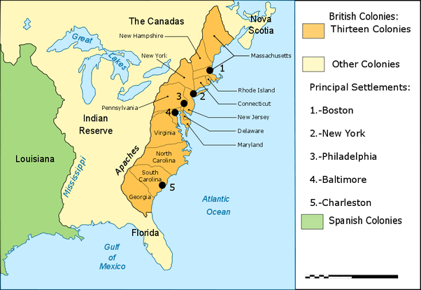 Which of the 13 colonies were the most proBritish? Quora