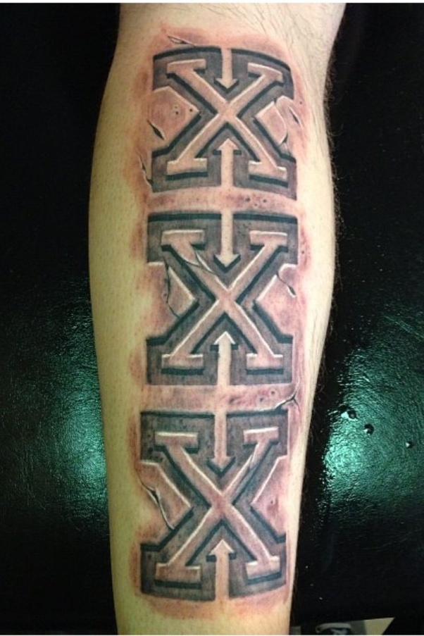 What is the meaning of the 3 crosses tattoo? Quora