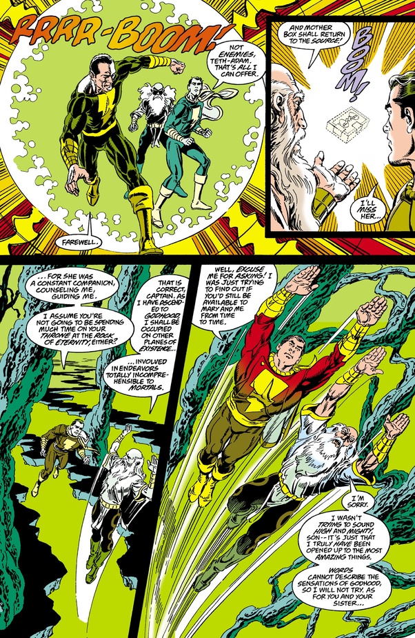 Why doesn�t the wizard Shazam just take Black Adam�s powers away? Quora