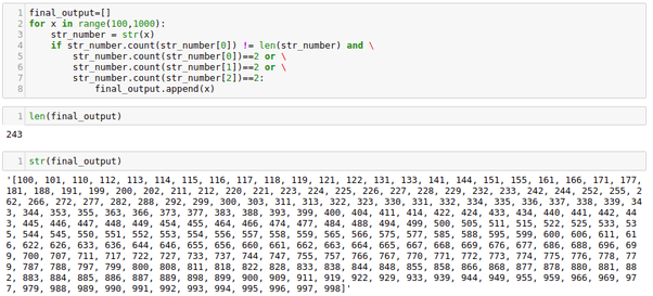 How many 3 digit numbers have exactly 2 digits that are the same? Quora