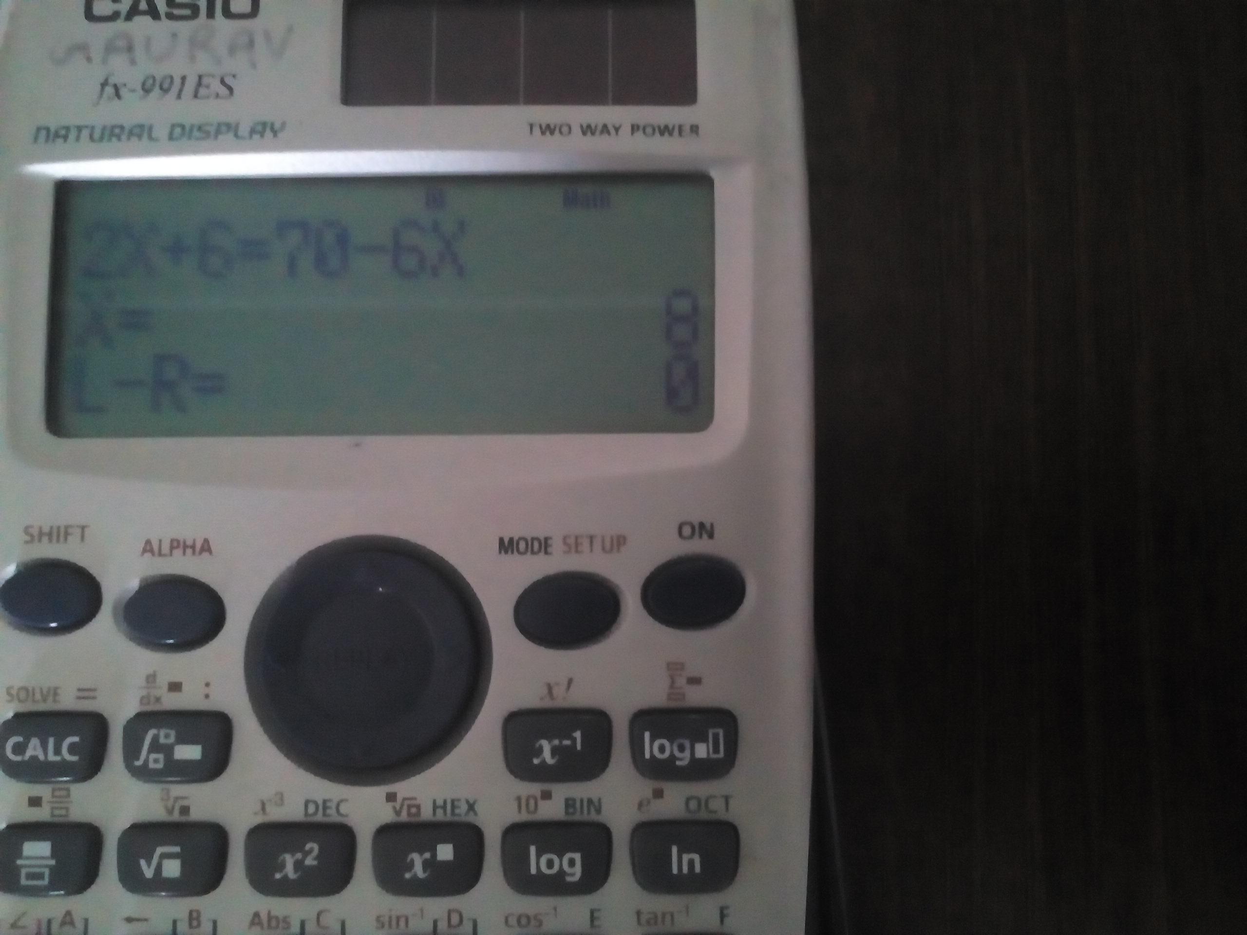 How To Solve Linear Equations On A Calculator Tessshebaylo
