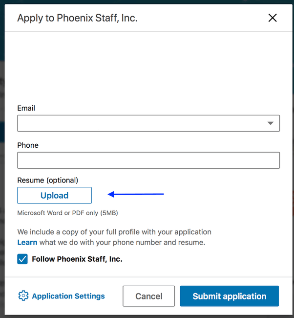 How To Upload Resume On Linkedin