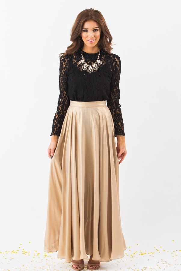 What colour of the top should I wear that matches a gold skirt? Quora