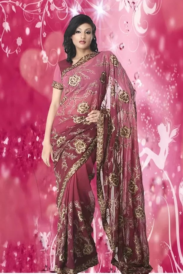 I M Dark Brown Skinned What Colour Saree Should I Wear Quora