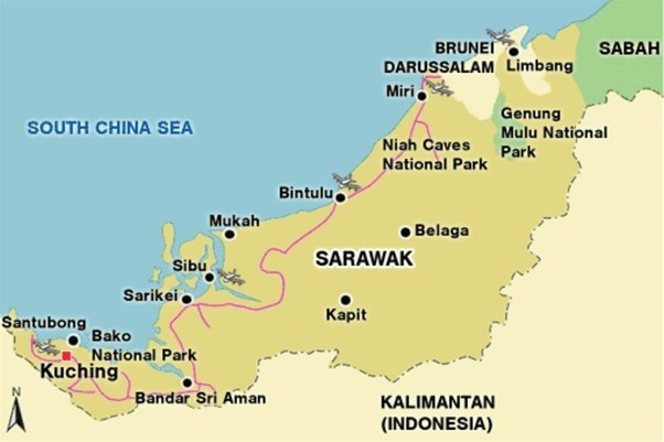 Which countries are closest to Brunei? How easy is it to