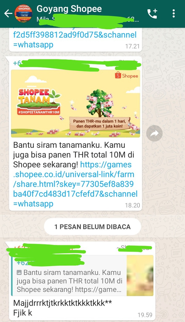 Bagaimana cara memainkan tanam' Di aplikasi shopee