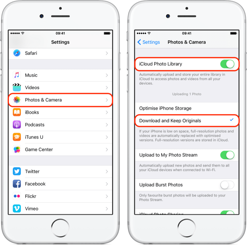 How To Put Photos On Iphone From Icloud Icloud Iphone Transfer