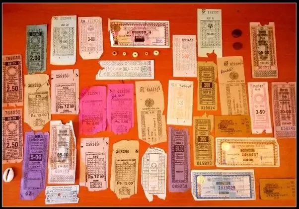 What is the meaning of various numbers in a Tamil Nadu local bus ticket