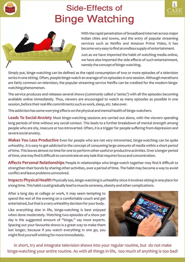 What is binge watching? Quora