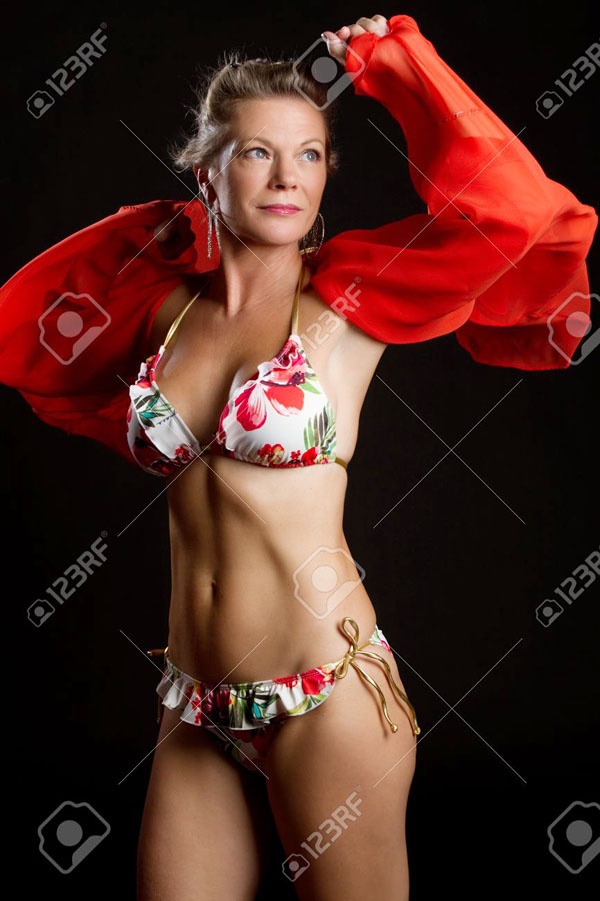 If a 50 year old woman looks good and wants to wear a bikini, why