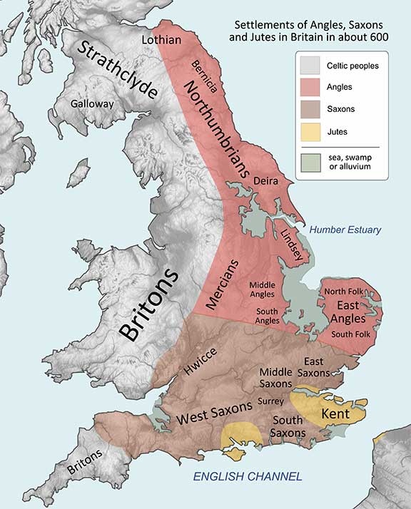 Map Of England 5th Century What were the consequences of Roman withdrawal from Britain in the