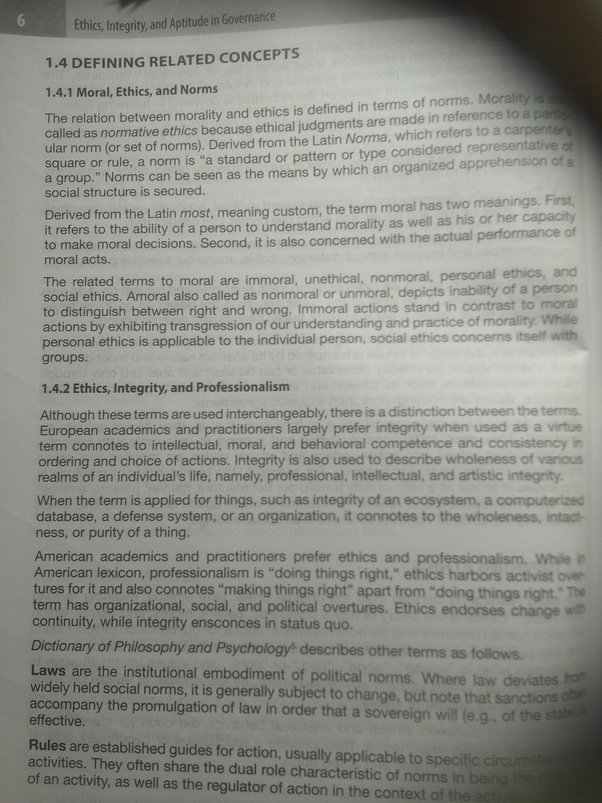 What are some examples of ethics and integrity? Quora