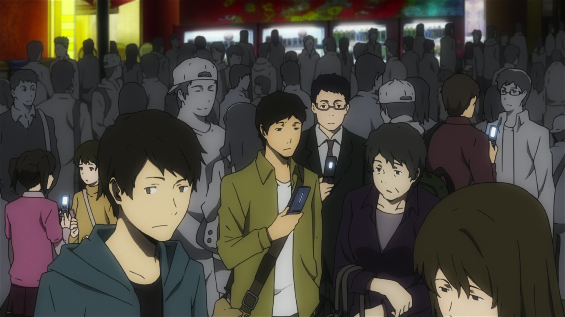 Faceless Anime Background Characters