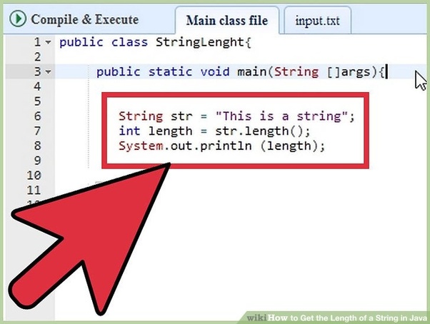 How to find how many characters are there in a string in Java Quora