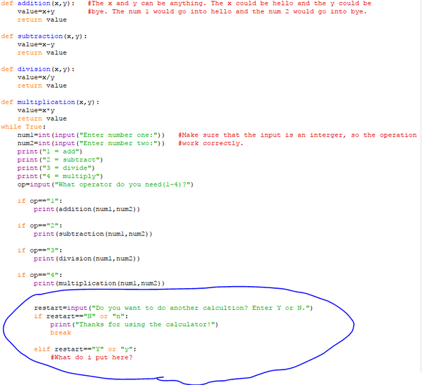 How to restart a Python loop Quora