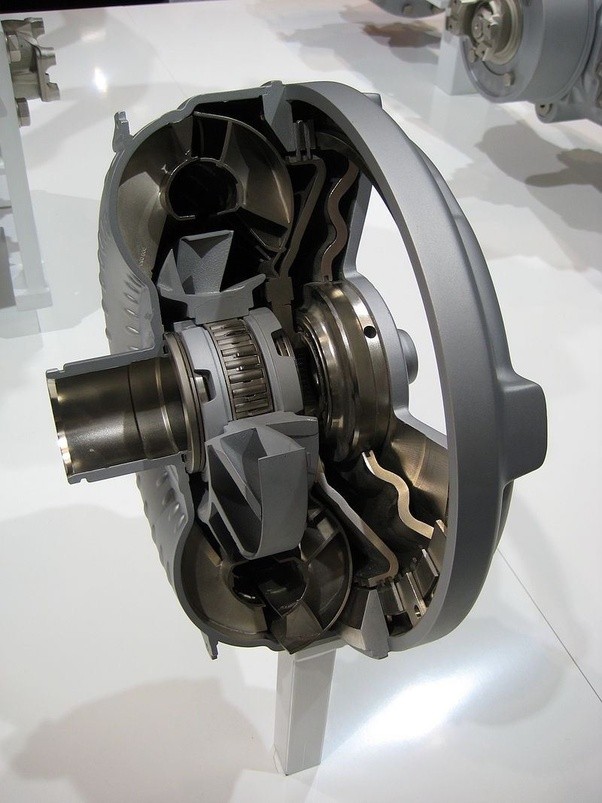 Is a torque converter a clutch for an automatic