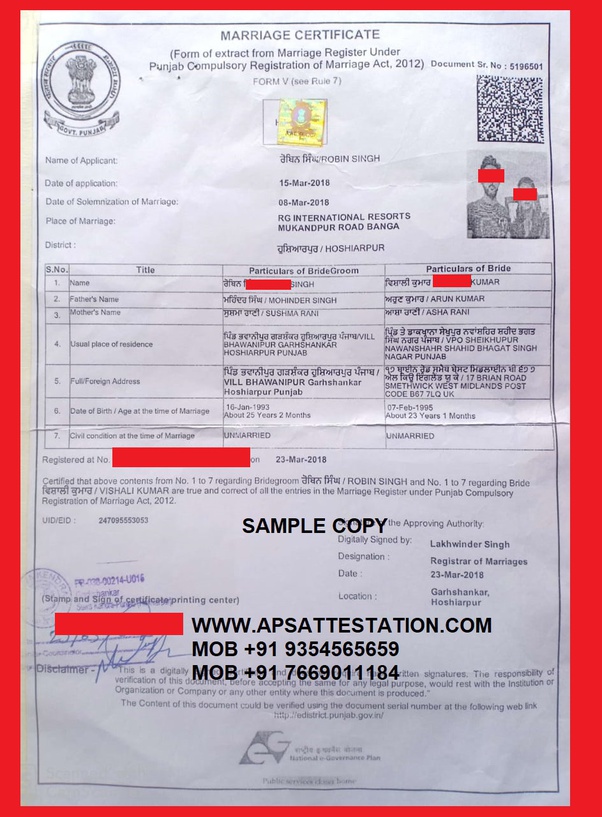 What is the procedure to get apostille in Tamil Nadu? Quora