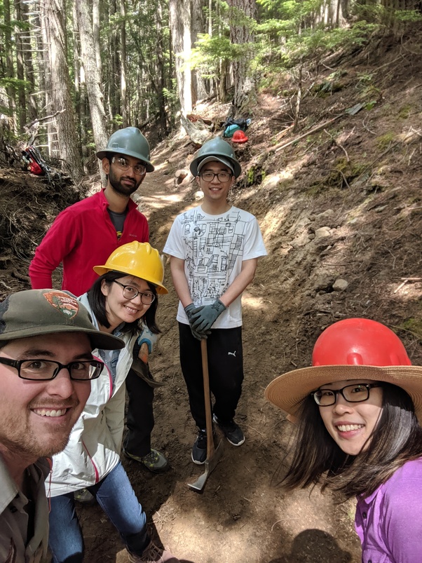 What is it like to volunteer for building hiking trails? Quora