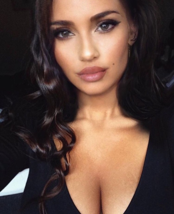 What colour of eyes is more attractive, blue or dark brown