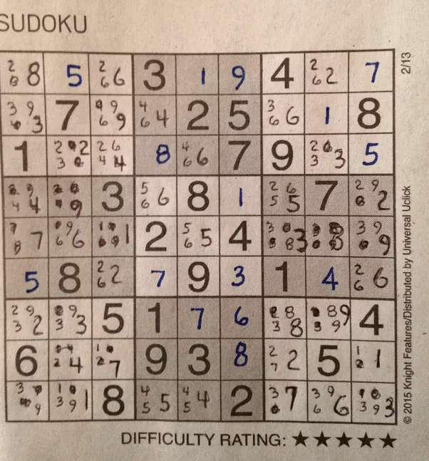 5 star sudoku puzzles printable printable crossword puzzles 5 star