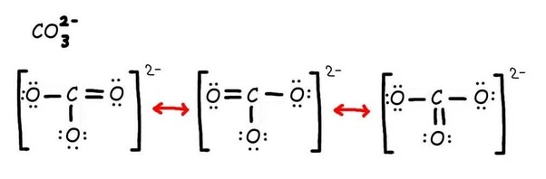 Why are all C=O bond lengths of (CO3)2 equivalent? Quora