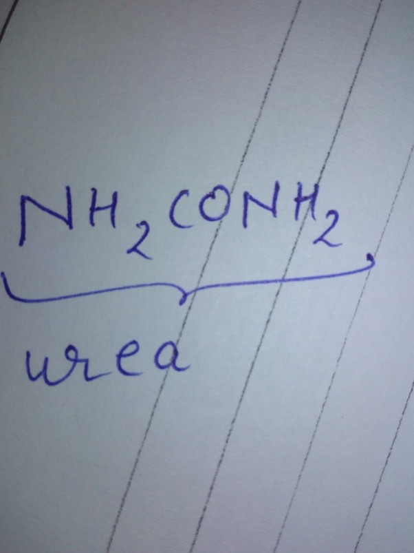 What is the chemical formula of urea? Quora