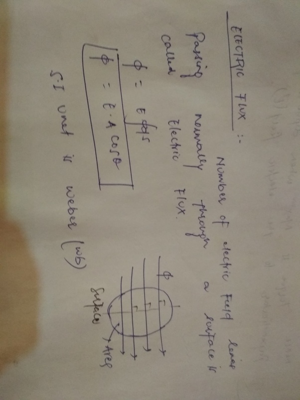 What is the dimensional formula of electric flux? Quora