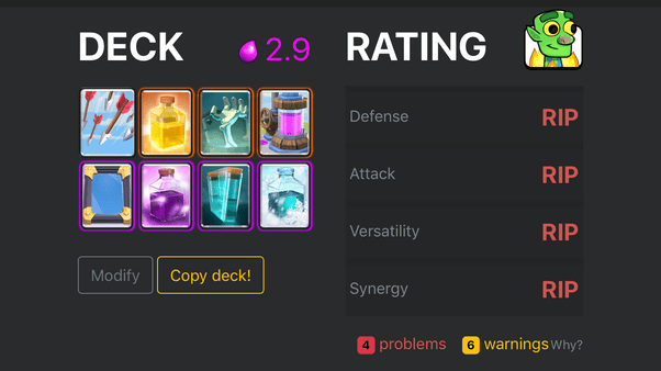 What is the worst deck you have ever made and what is the best deck that you use or have made