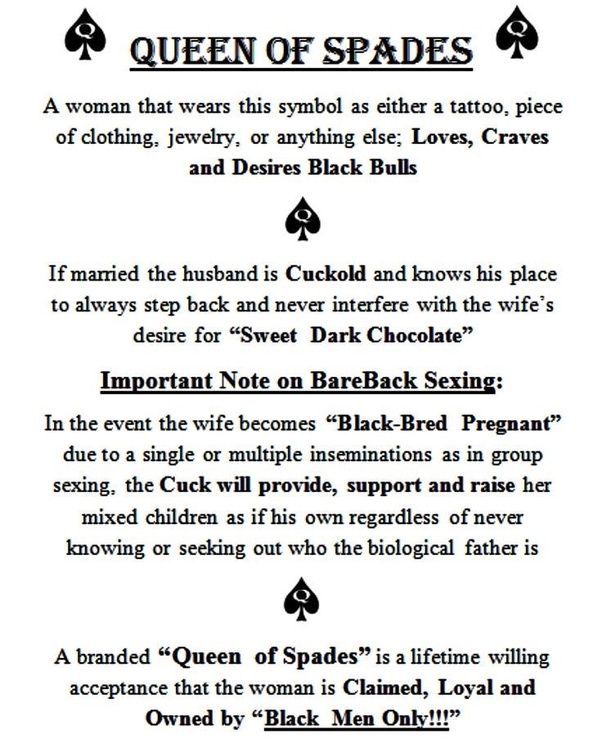 What is the meaning behind a Queen of Spades tattoo? Quora