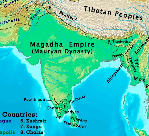 Map Of India 1000 Ad How did the map of India change from 1 AD to the 21st century? Quora