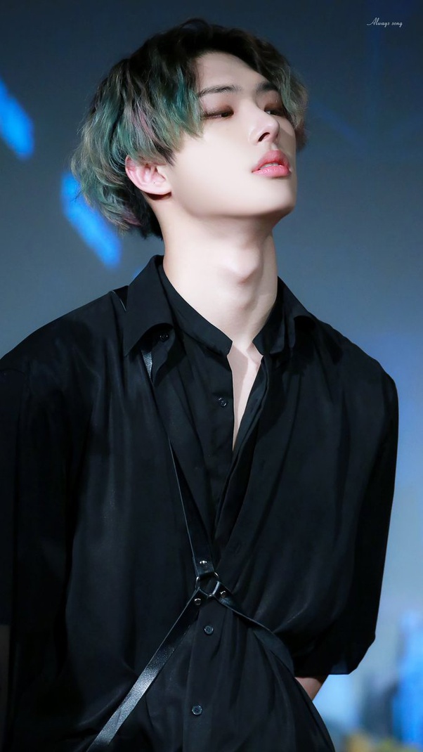 Ateez Jongho Blue Hair ATEEZ 2020