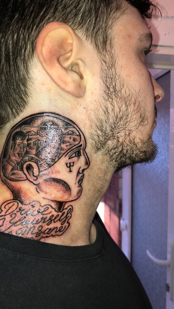 Does it hurt to get a tattoo on your neck? Quora