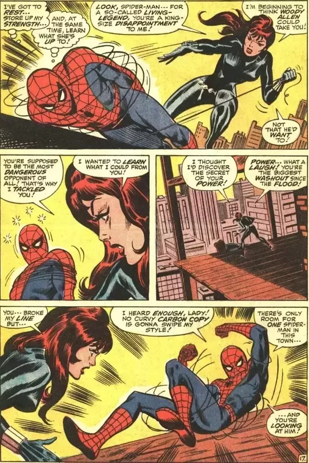Can Black Widow defeat SpiderMan? Why? Quora