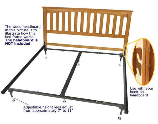 How To Attach Wood Headboard To Metal Bed Frame