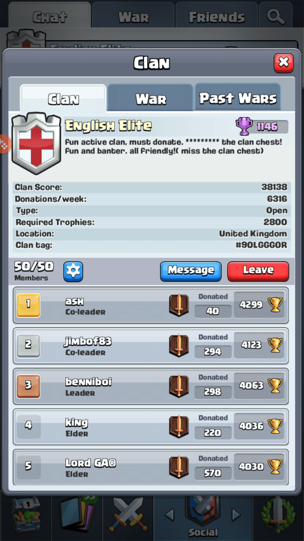 What is your username and clan in Clash Royale? Quora