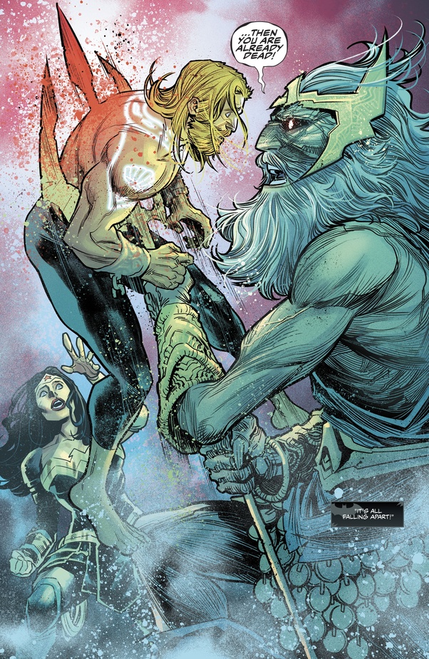 The source of his apparently unlimited power. What's the relationship between Aquaman and Poseidon? Did ...