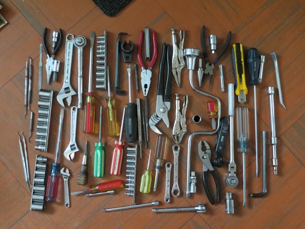 What are the basic tools/musthaves needed to get into maintaining your