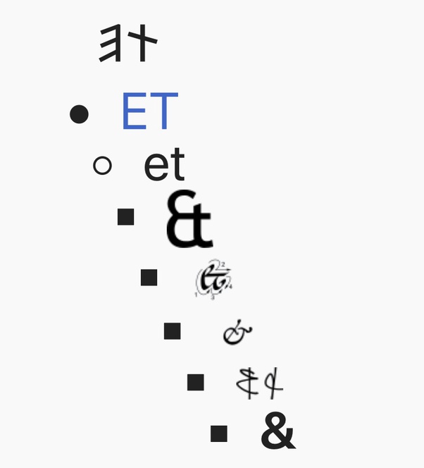 Can ATS read ampersand?