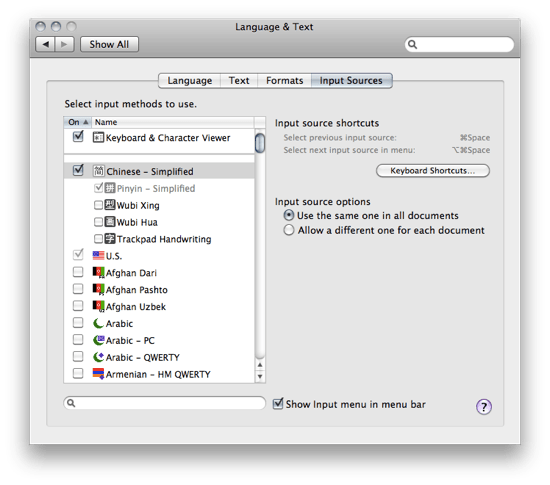 How to create keyboard shortcuts to switch languages in Mac OS Quora